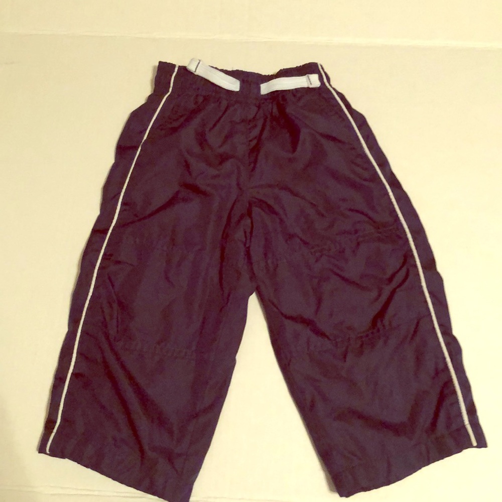Healthtex lined windbreaker pants navy like new